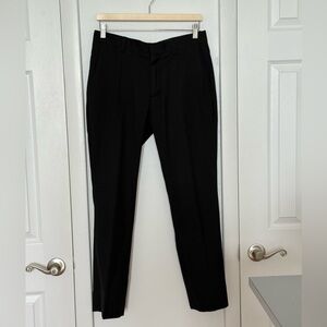 H&M | Pants | Hm Black Dress Pants With Tailored Silhouette | Poshmark